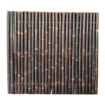 Bamboe schutting Giant - H200 x B180 cm - Dark - Afbeelding 3